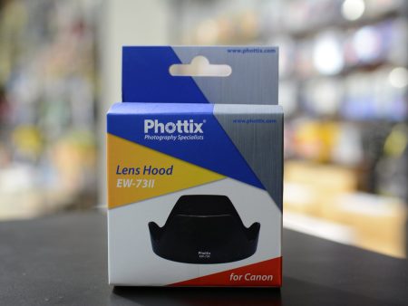 Phottix Replacement Lens Hood for (Canon EW-73II) Hot on Sale