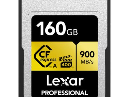 Lexar Professional CFexpress Type A Memory Card GOLD Series on Sale