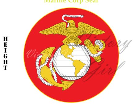 Marine Corps Seal Vinyl Decal Sticker For Discount