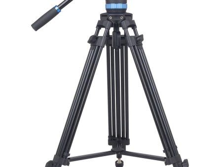 Sirui SH15 Aluminum Video Tripod with Fluid Head Supply