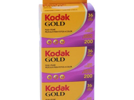 Kodak GOLD 200 Color 35mm 36EXP - Pack (3 Rolls) Online