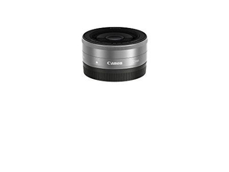 Canon EF-M 22mm f 2 STM Lens - Silver Hot on Sale