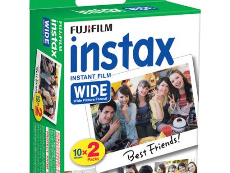 FUJIFILM INSTAX Wide Instant Film (20 Exposures) Online now