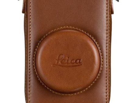 Leica Leather case for D-LUX 4, D-LUX 5, D-LUX 6 with Shoulder Strap - Brown Online Hot Sale