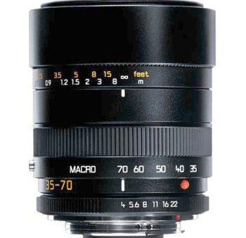 Leica Zoom Wide Angle-Telephoto 35-70mm f 4.0 Vario-Elmar R Manual Focus Lens (with ROM Contacts) 11277 Hot on Sale