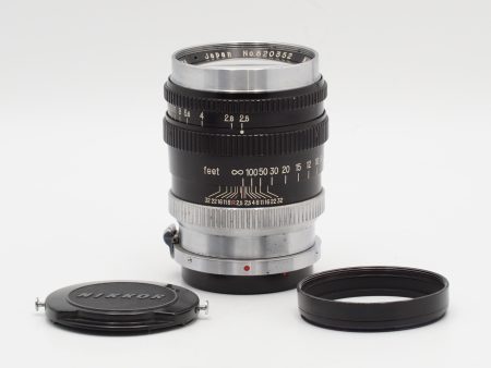 USED Nikon Nikkor-P.C 10.5cm F2.5 Rangefinder Lens (#820352CM) Sale