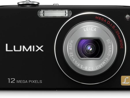 Panasonic Lumix DMC-FX48 Digital Camera (Black) Online Sale