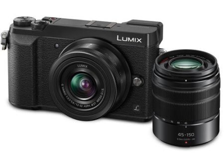 Open-Box Panasonic LUMIX GX85 Mirrorless Camera with 12-32mm & 45-150mm Lenses For Sale