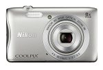 Nikon COOLPIX S3700 Digital Camera - Silver on Sale