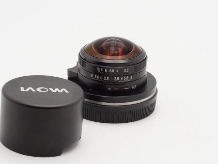 USED Laowa CF 4mm F2.8 Fisheye Lens for Canon EF-M (#006381CM) For Cheap