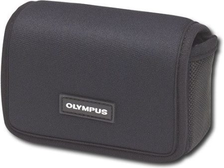 Olympus Neoprene Sports Horizontal Camera Case with Velcro Closure (Black) Discount