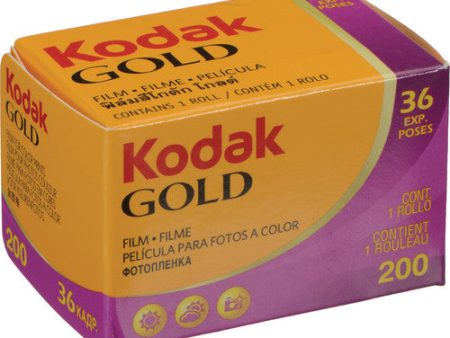 Kodak GOLD 200 Color 35mm 36EXP - Single Roll (Boxed) Fashion