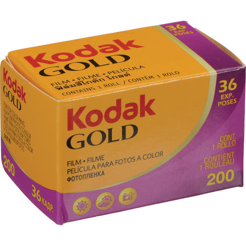 Kodak GOLD 200 Color 35mm 36EXP - Single Roll (Boxed) Fashion