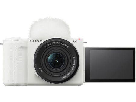 Sony ZV-E10 II Mirrorless Camera with 16-50mm Lens - White Sale