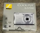 Nikon COOLPIX S3700 Digital Camera - Silver on Sale