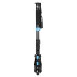 Sirui P-224S Carbon Fiber Photo Video Monopod, 63  Max Height, 17.6 lbs Load Capacity, 4-Legs Sections Supply