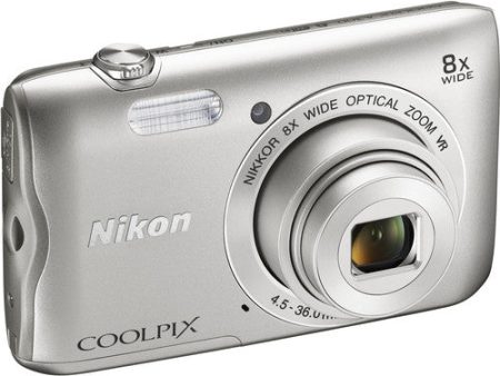 Nikon Coolpix A300 Digital Camera - Silver Cheap