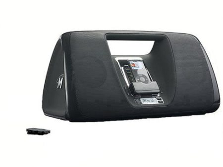 Memorex iMove Boombox Mi3005 AM FM, Apple iPod 3G, 4G, 5G, nano, mini, 1G 2G Hot on Sale