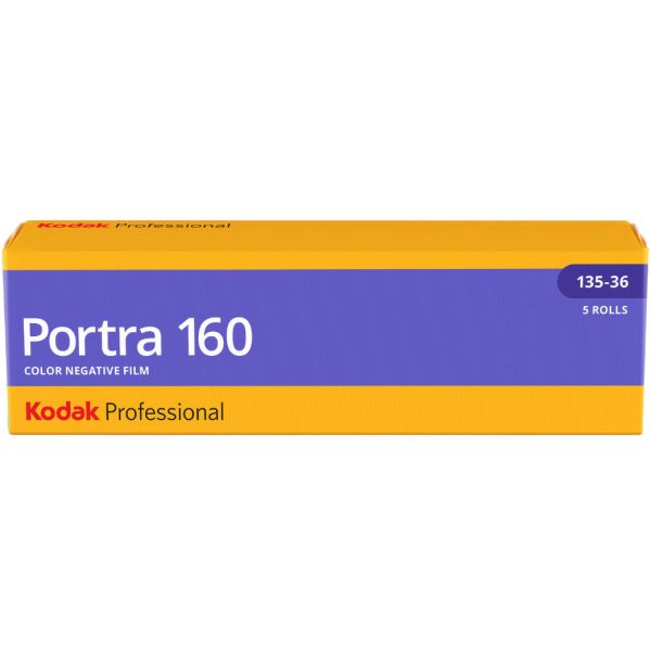 Kodak PORTRA 160 Color 35mm 36EXP - Box (5 Rolls) Online now