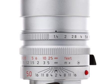 Leica Summilux-M 50mm f 1.4 ASPH. Lens (Silver) 11892 Supply