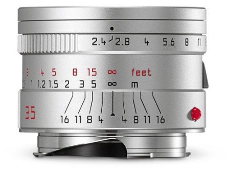 Leica 35mm F 2.4 Summarit-M Silver ASPH. 11679 For Sale