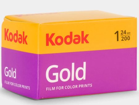 Kodak GOLD 200 Color 35mm 24EXP - Single Roll (Boxed) For Sale