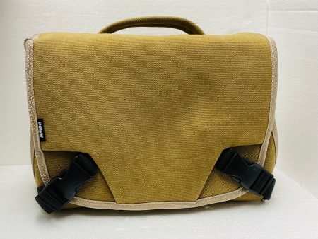 Nikon Deluxe Digital SLR Camera Canvas Gadget Bag (Beige Tan) For Discount