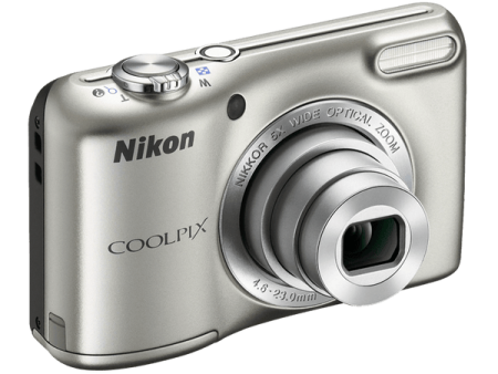 Nikon Coolpix L27 Digital Camera - Silver Online Hot Sale