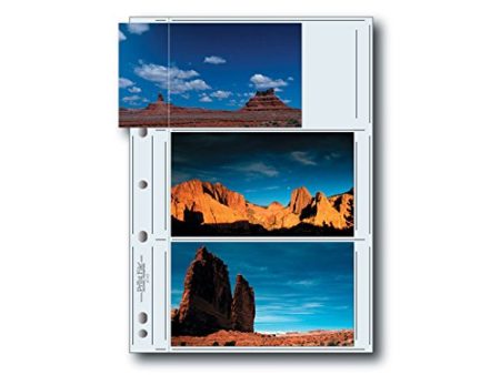 Print File Premium Series-G Archival Storage Page for Prints - 4x7  APS - Holds 6 Prints (25 Pages) For Discount