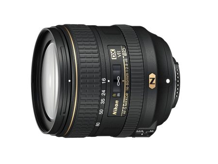 Nikon AF-S DX NIKKOR 16-80mm f 2.8-4E ED VR Lens For Discount