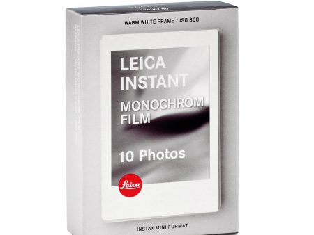 Leica Sofort Instant Monochrome Film Pack For Discount