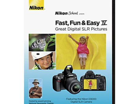 Nikon School DVD--Fast, Fun, & Easy IV Great Digital SLR Pictures for D3000 Camera Cheap