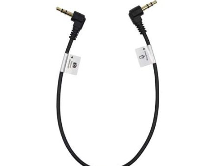 ProMaster 3.5mm TRS Male Right Angle -> 3.5mm TRS Male Right Angle - 1  Straight Audio Cable Supply