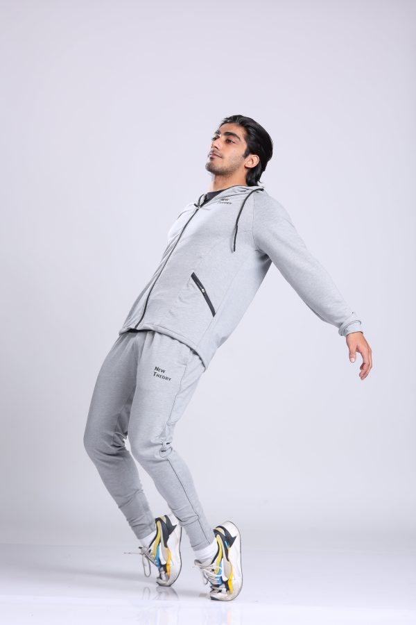 Athletic Training Tracksuit- Grey Hot on Sale