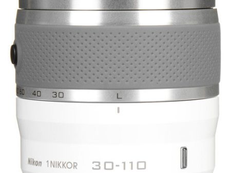 Nikon 1 NIKKOR VR 30-110mm f 3.8-5.6 Lens - White Supply