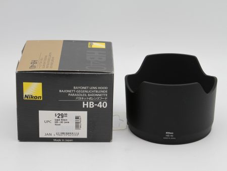 Used Nikon HB-40 Lens Hood Online Sale