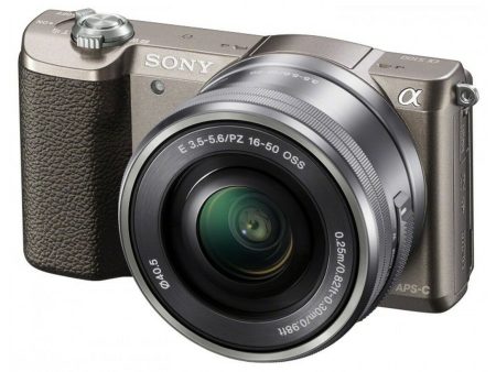 Sony Alpha a5100 Mirrorless Digital Camera with 16-50mm Lens (Brown) Fashion