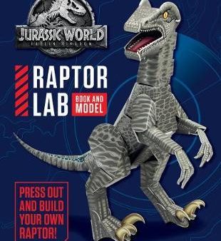 Jurassic World Fallen Kingdom Raptor Lab: Book and Model For Discount